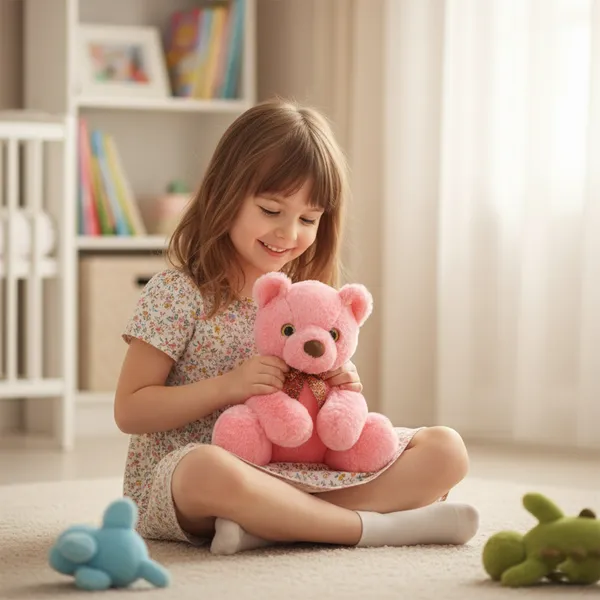 Radish_Red_Royal_Teddy_Lightweight_Plush_Non_Musical_Soft_Toy_|_Age_3