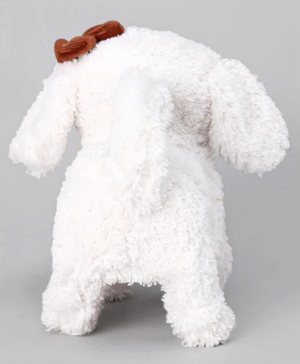 White_Battery_Operated_Musical_Walking_Puppy_Toy_For_Kids_3+_|_17_Cm