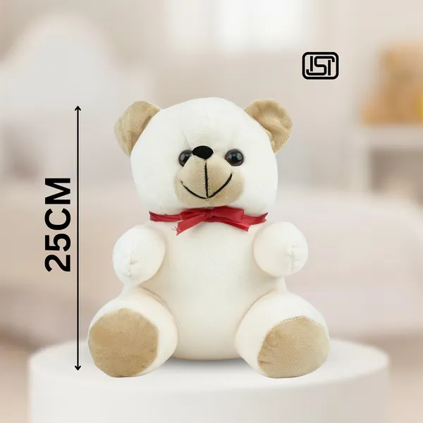 White_Cuddly_Bear_Lightweight_Plush_Non_Musical_Soft_Toy_|_Age_3