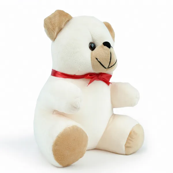 White_Cuddly_Bear_Lightweight_Plush_Non_Musical_Soft_Toy_|_Age_3
