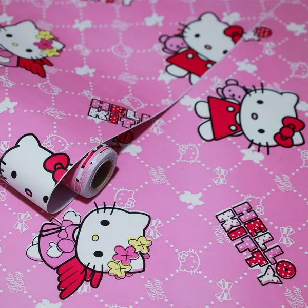 Pink_Hello_Kitty_Themed_Wallpaper_Peel_&_Stick,_Waterproof,_Self-Adhesive_Ideal_For_Homes_&_Shops
