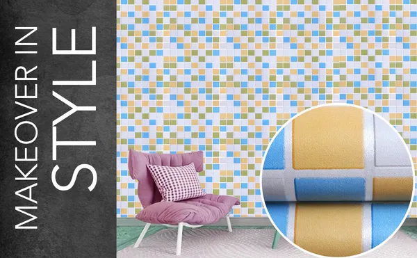 Multicolor_Square_Block_Pattern_Wallpaper_With_White,_Light_Blue,_Light_Green_&_Light_Orange_/_Yellow_ShadePeel_&_Stick,_Waterproof,_Self-Adhesive_Ideal_For_Homes_&_Shops