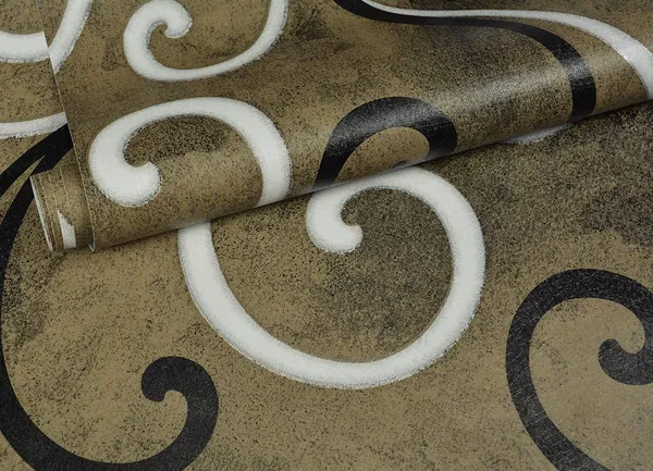 Brown_&_White_Scroll_Or_Swirl_Pattern_Wallpaper_Peel_&_Stick,_Waterproof,_Self-Adhesive_Ideal_For_Homes_&_Shops