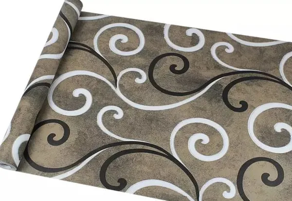 Brown_&_White_Scroll_Or_Swirl_Pattern_Wallpaper_Peel_&_Stick,_Waterproof,_Self-Adhesive_Ideal_For_Homes_&_Shops