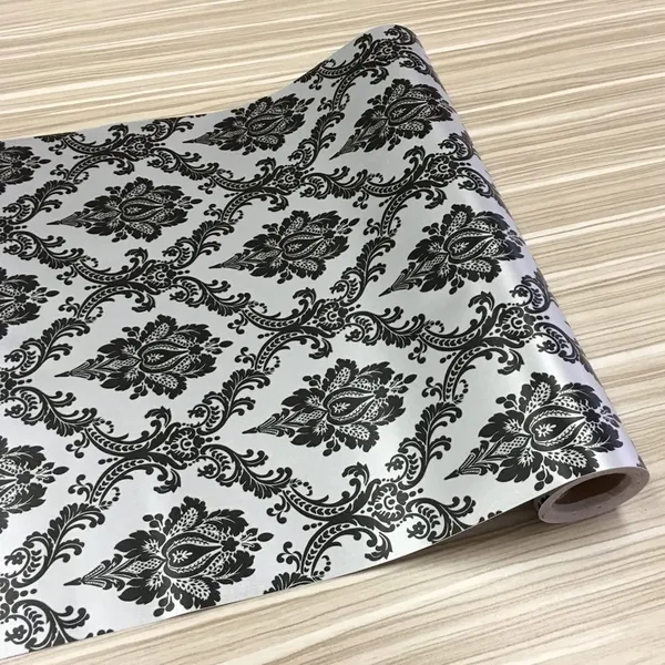 Brown_&_White_Damask_Patterned_Wallpaper_Or_Wall_Sticker_Peel_&_Stick,_Waterproof,_Self-Adhesive_Ideal_For_Homes_&_Shops