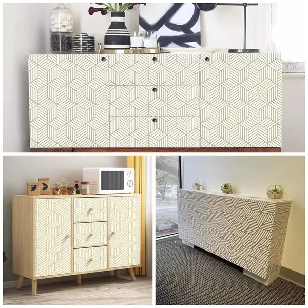 White_&_Gold_Giometric_Self_Adhesive_Wallpaper_Peel_&_Stick,_Waterproof,_Self-Adhesive_Ideal_For_Homes_&_Shops