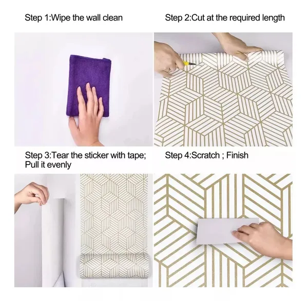 White_&_Gold_Giometric_Self_Adhesive_Wallpaper_Peel_&_Stick,_Waterproof,_Self-Adhesive_Ideal_For_Homes_&_Shops