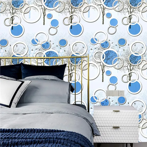 Multicolor_3D_Blue_Circle_Tree_Wallpaper_Peel_&_Stick,_Waterproof,_Self-Adhesive_Ideal_For_Homes_&_Shops