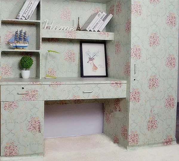 Light_Green_Floral_Damask_Pattern_In_Green_And_Pink_/_Red_Shades_Wallpaper_Peel_&_Stick,_Waterproof,_Self-Adhesive_Ideal_For_Homes_&_Shops