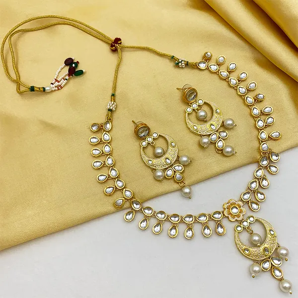 White_Brass_Premium_Kundan_Meenakari_Necklace_Set_For_Women_&_Girls_(08-0461)