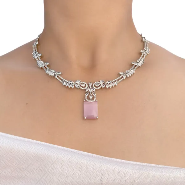 Baby_Pink__Brass_Premium_&_Elegant_Baaniz_Neelima_Ad_Studded_Necklace_Set_For_Women_(51-0118)