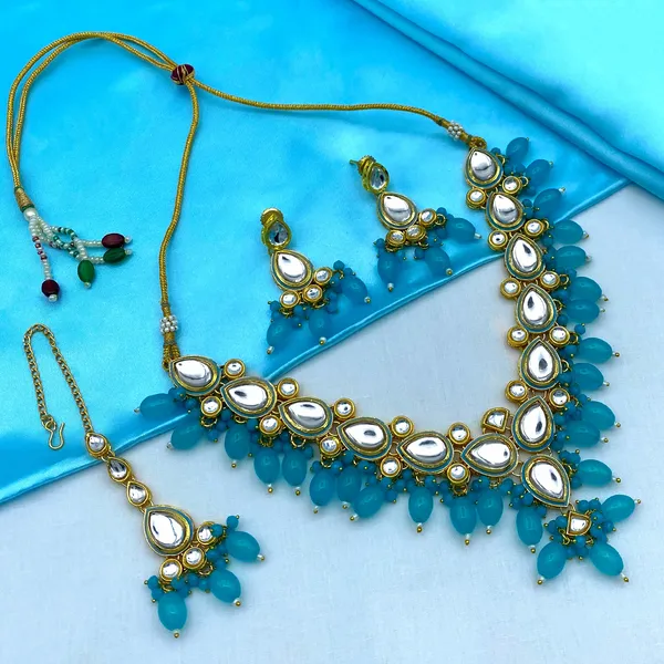 Brass_Premium_Kundan_Meenakari_Necklace_Set_For_Women_&_Girls_(08-0532)