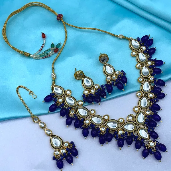 Brass_Premium_Kundan_Meenakari_Necklace_Set_For_Women_&_Girls_(08-0532)