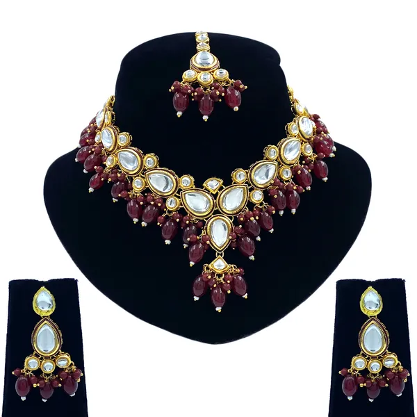 Brass_Premium_Kundan_Meenakari_Necklace_Set_For_Women_&_Girls_(08-0532)