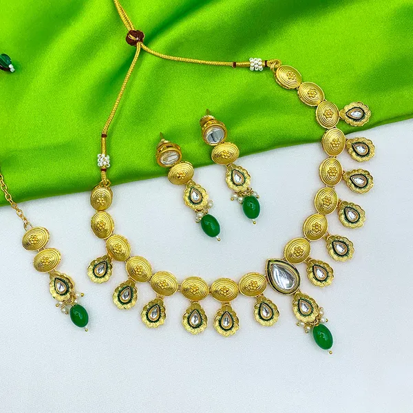 Green_Brass_Premium_Kundan_Meenakari_Necklace_Set_For_Women_&_Girls_(08-0560)