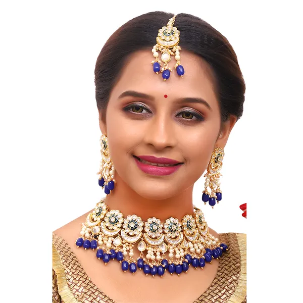 Royal_Blue_Brass_Premium_Kundan_Meenakari_Necklace_Set_For_Women_&_Girls_(08-0243)