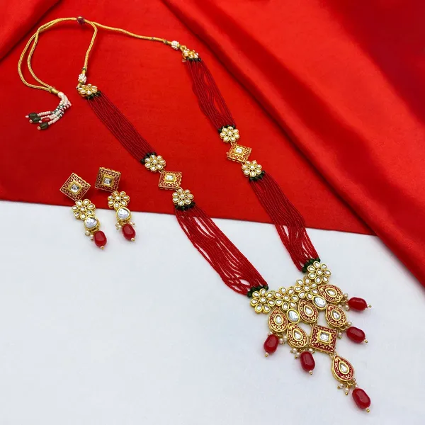 Red_Brass_Premium_&_Elegant_Kundan_Jewellery_Set_For_Women_(08-0546)