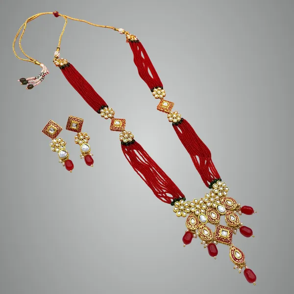 Red_Brass_Premium_&_Elegant_Kundan_Jewellery_Set_For_Women_(08-0546)