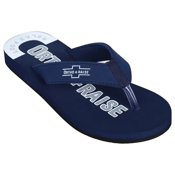 Unisex_ORTHO_Navy_Blue_Soft_Slipper__With_Heel_Support