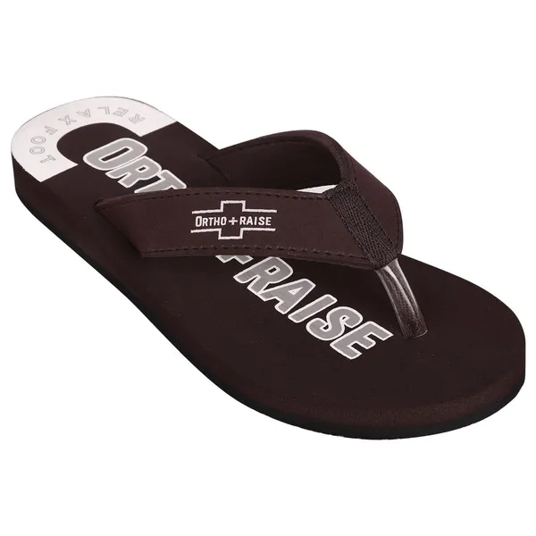 Unisex_ORTHO_Brown_Soft_Slipper_With_Heel_Support