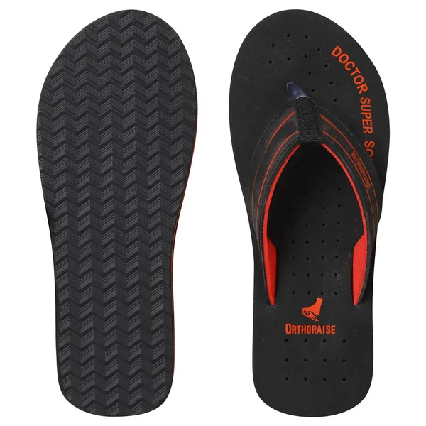 Black_ORTHO_Soft_Slipper_For_Women