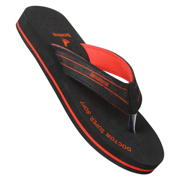 Black_ORTHO_Soft_Slipper_For_Women