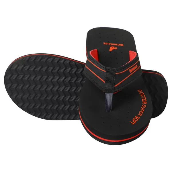 Black_ORTHO_Soft_Slipper_For_Women