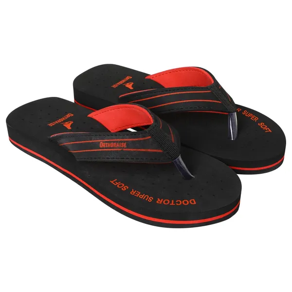 Black_ORTHO_Soft_Slipper_For_Women