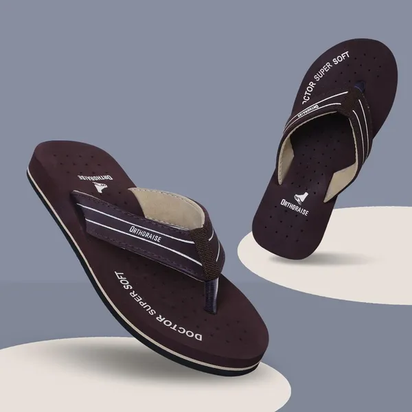 Brown_ORTHO_Soft_Slipper_For_Women