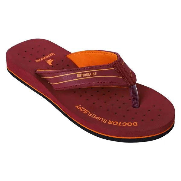 Maroon_ORTHO_Soft_Slipper_For_Women