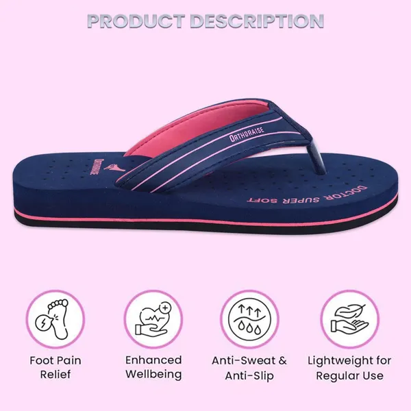 Navy_Blue_ORTHO_Soft_Slipper_For_Women