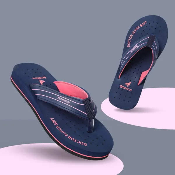 Navy_Blue_ORTHO_Soft_Slipper_For_Women