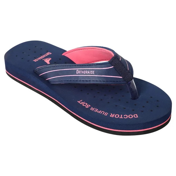 Navy_Blue_ORTHO_Soft_Slipper_For_Women