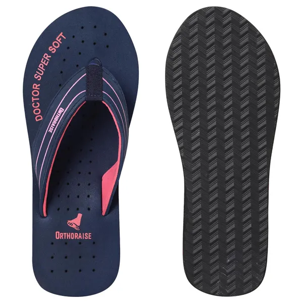 Navy_Blue_ORTHO_Soft_Slipper_For_Women