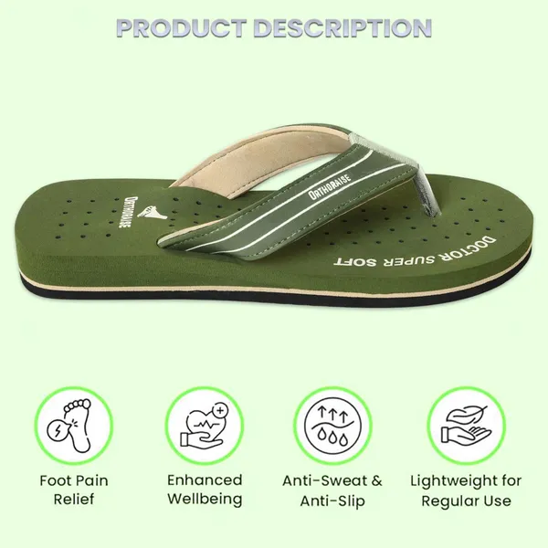 Olive_ORTHO_Soft_Slipper_For_Women