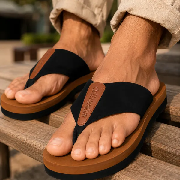 Orthoraise_Men's_Orthopedic_Flip_Flops_|_Extra_Soft_Cushioned_Footbed_|_Anti-Slip_Sole_|_Lightweight_Comfortable_Slippers_for_Indoor_&_Outdoor_Use