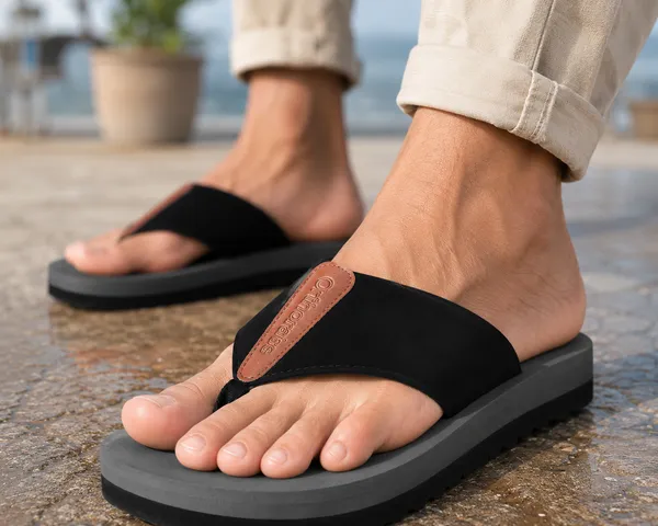 Orthoraise_Men's_Orthopedic_Flip_Flops_|_Extra_Soft_Cushioned_Footbed_|_Anti-Slip_Sole_|_Lightweight_Comfortable_Slippers_for_Indoor_&_Outdoor_Use