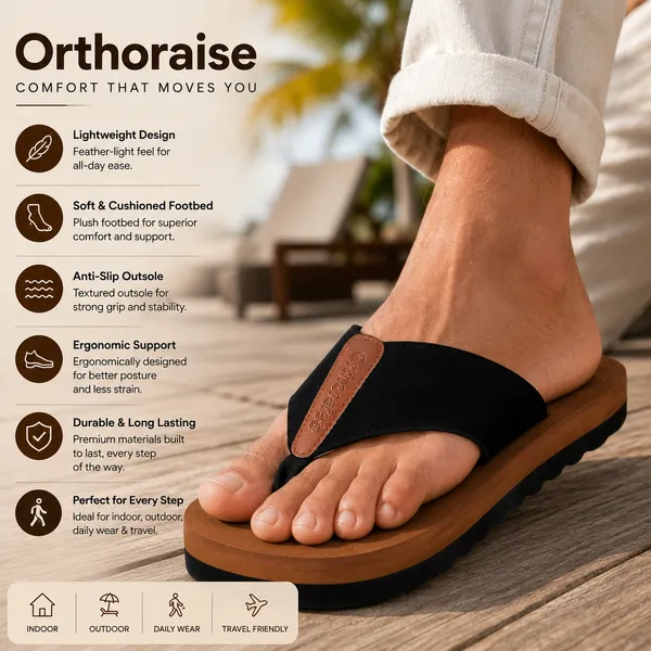 Orthoraise_Men's_Orthopedic_Flip_Flops_|_Extra_Soft_Cushioned_Footbed_|_Anti-Slip_Sole_|_Lightweight_Comfortable_Slippers_for_Indoor_&_Outdoor_Use