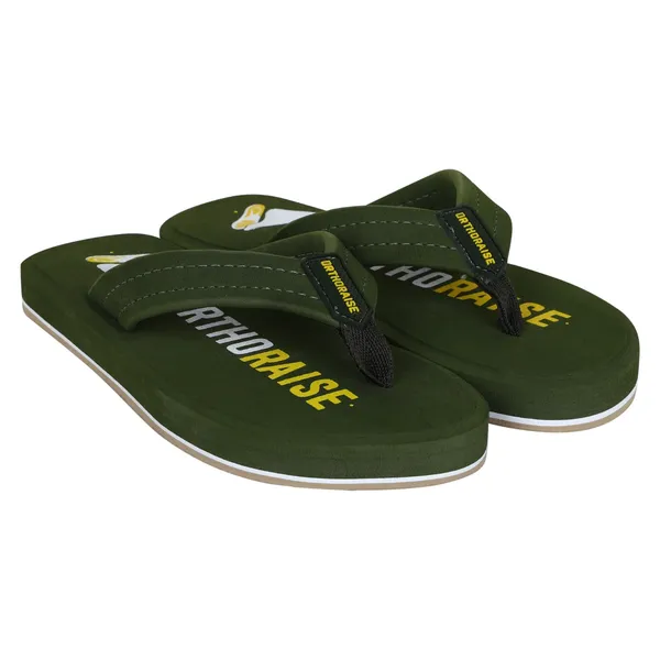 Unisex_ORTHO_Olive__Slipper_With_Soft_Cushion_Sole