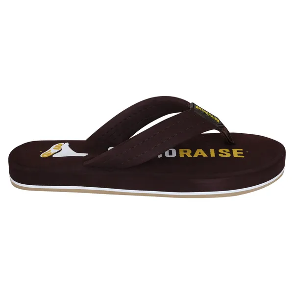 Unisex_ORTHO_Brown__Slipper_With_Soft_Cushion_Sole