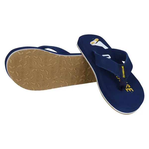 Unisex_ORTHO_Navy_Blue__Slipper_With_Soft_Cushion_Sole