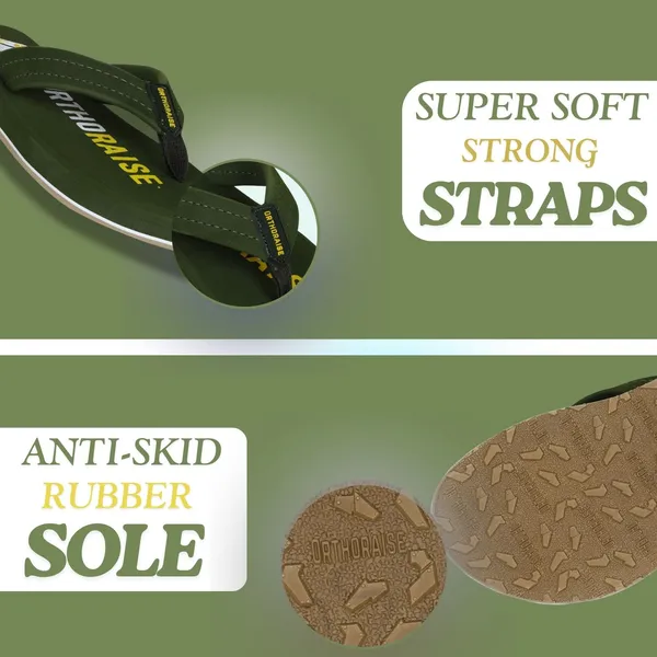 Unisex_ORTHO_Olive__Slipper_With_Soft_Cushion_Sole