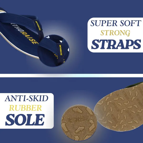 Unisex_ORTHO_Navy_Blue__Slipper_With_Soft_Cushion_Sole