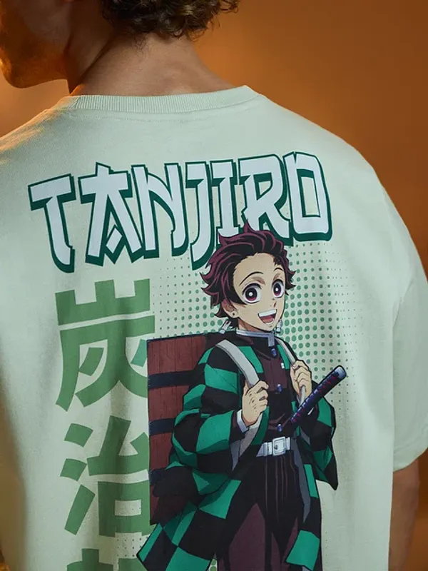 Green_Cotton_Oversized_T-Shirt_For_Men