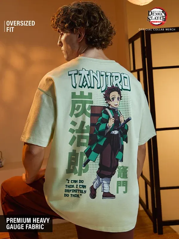 Green_Cotton_Oversized_T-Shirt_For_Men