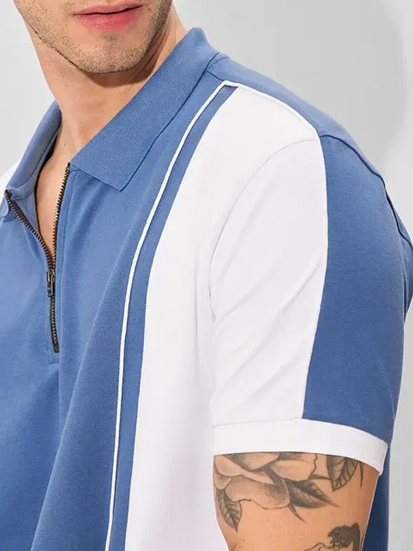 Blue_Cotton_Oversized_Polo_T-Shirt_For_Men