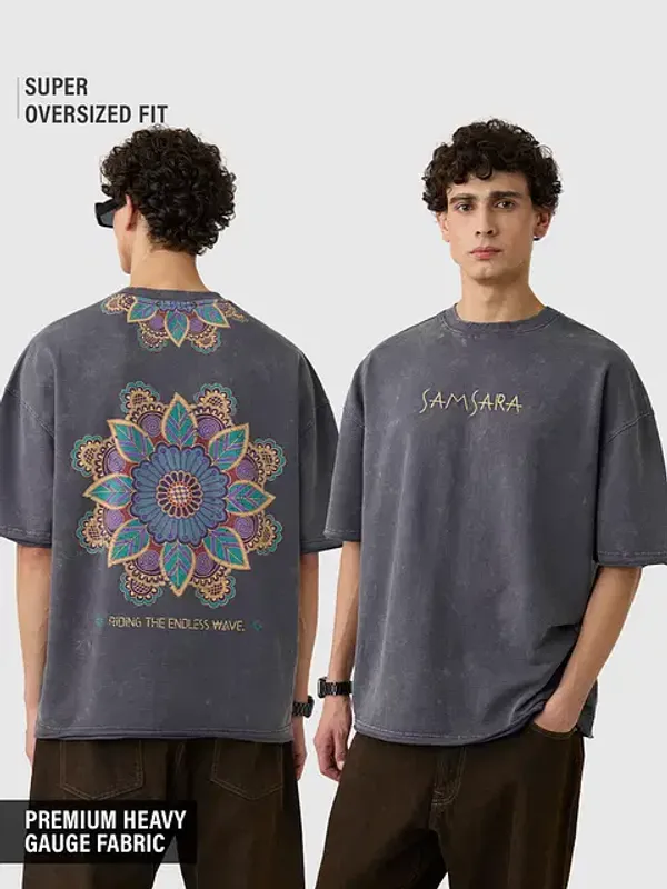 Dark_Grey_Cotton_Oversized_T-Shirt_For_Men