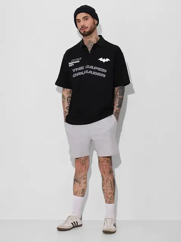 Black_Cotton_Oversized_Polo_T-Shirt_For_Men