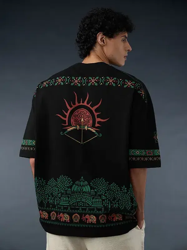 Black_Cotton_Oversized_T-Shirt_For_Men