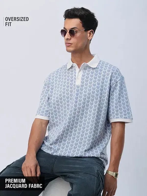 Blue_Cotton_Oversized_Polo_T-Shirt_For_Men